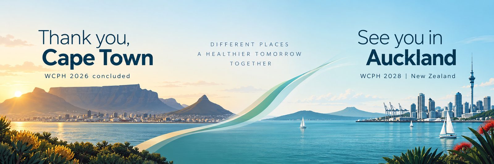 Thank you Cape Town. The 18th World Congress on Public Health has concluded. See you in Auckland, New Zealand, for WCPH 2028.